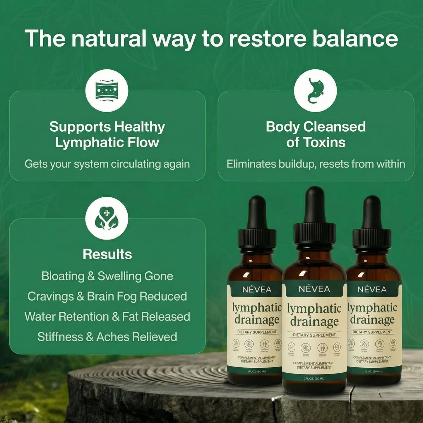 Lightness restored and reduced bloating in 16 days or less