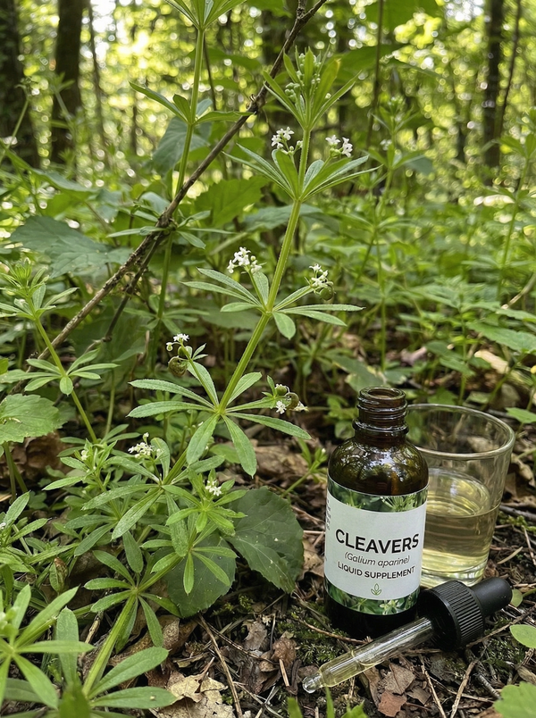 Cleavers (Galium aparine)